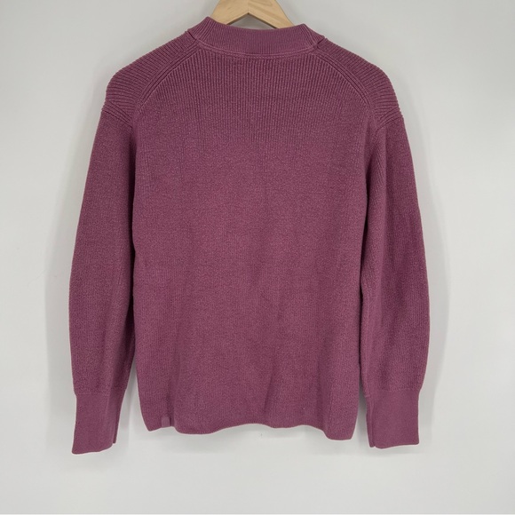 New Lululemon Merino Wool Blend Crewneck Ribbed Sweater Sz 4 Velvet Dust Purple - Picture 7 of 11